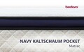 Navy Kaltschaum Pocket